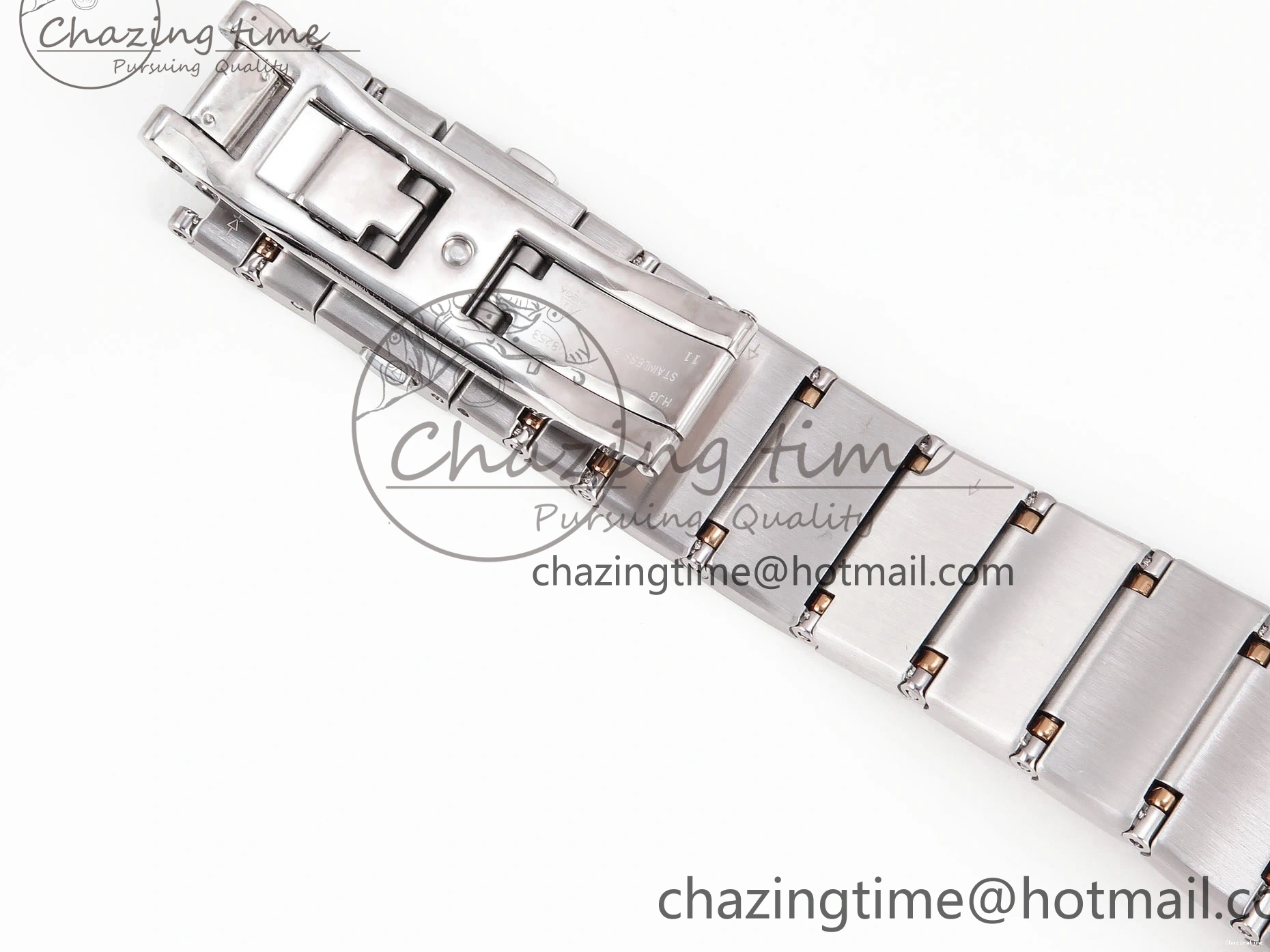 0414 Constellation 39mm SS RG ASWF 1:1 Best Edition White Diamonds Dial on SS RG Bracelet A Minimalist 7772